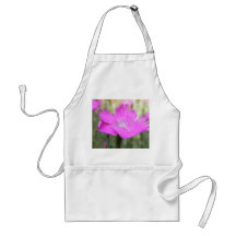 Pink Dianthus Bloom Apron