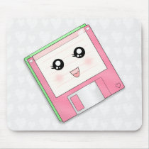 Pink Diskette Mousepad