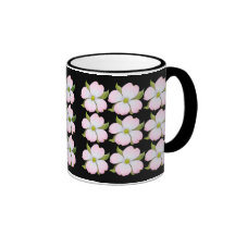 Pink Dogwood Flowers Mug