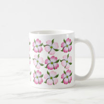 Pink Dogwood Flowers Mug