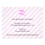 Pink Dolphins. Personalized Announcement