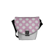 Pink Dotty Mini Messenger Bag