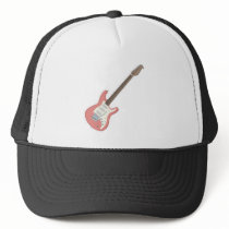 pink electric guitar hats