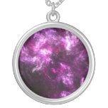 Pink Elephant Nebula Necklaces