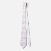 Pink Elephants On Parade Custom Tie