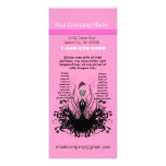 Pink Fashion Diva Rack Card