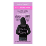 Pink Fashion Diva Rack Card
