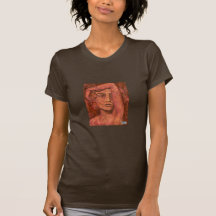 Pink, Female Figure Art Shirts For Women (+colours