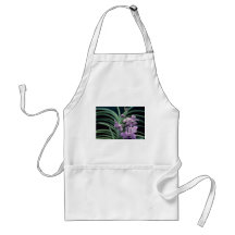 Pink Fiftieth State Beauty (Ascocenda) flowers Apron
