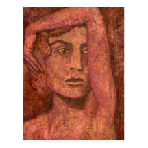 Pink, Fine Art Postcards