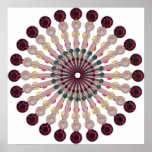 Pink Firework Poster
