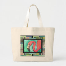 Pink Flamingo - artsy classic tote bag