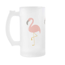 Pink Flamingo Cup Coffee Mug