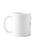 pink flamingo happy st. patricks day coffee mugs
