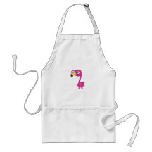 Pink Flamingo - My Conservation Park Apron