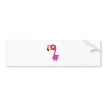 Pink Flamingo - My Conservation Park Bumper Stickers