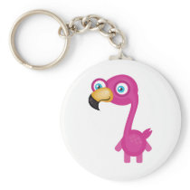 Pink Flamingo - My Conservation Park Key Chains