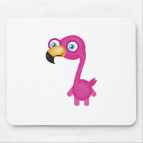 Pink Flamingo - My Conservation Park Mousepads