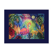 Pink Flamingo Post Card