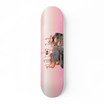 Pink Flamingo Skateboard