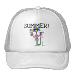 Pink Flamingo Summer T-shirts and Gifts Trucker Hats