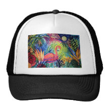Pink Flamingo Trucker Hat