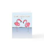 Pink Flamingos Cartoon