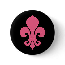 Pink Fleur de Lis