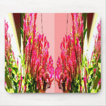 Pink Floral Arrangements Mouse Pads