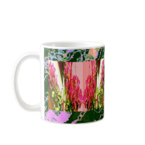 Pink Floral Arrangements Coffee Mugs
