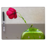 Pink Floral in Vase Dry Erase Whiteboards