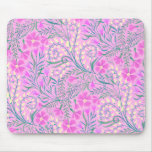 Pink Floral Romance Mousepad