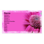 Pink Flower Business Card Templates