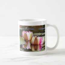 pink flower coffee mugs