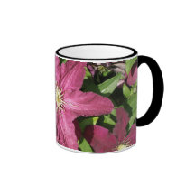 Pink Flower Coffee Mugs