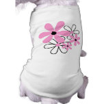 Pink Flower Diva Pet Shirt pet clothing