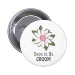 Pink Flower Groom Soon