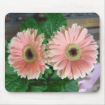 pink flower mouse pads