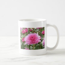 pink flower mugs