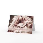 Pink Flower Photo Bridesmaid Invitation Card