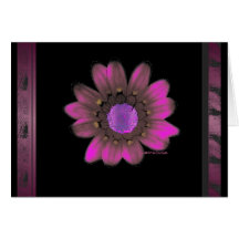 Pink Flower Power Card