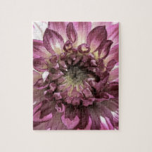 Pink Flower Puzzle
