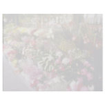 Pink Flower Shop display flowers Letterhead Template