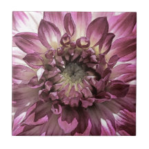 Pink Flower Tile