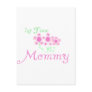 Pink Flowers 1st Time Mommy tshirts and Gifts Post Card