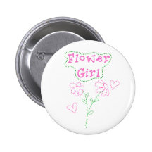 Pink Flowers Flower Girl
