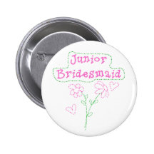 Pink Flowers Junior Bridesmaid