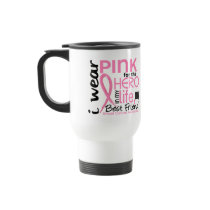 Pink For Hero In Life 2 Best Friend Breast Cancer Coffee Mugs