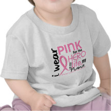 Pink For Hero In Life 2 Nana Breast Cancer Tee Shirts