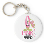 Pink For My Friend Keychains